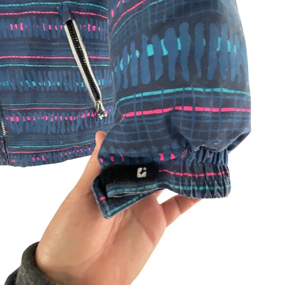 Killtec Waterproof Breathable Jacket Youth 14 Patterned Winter Outerwear Ski - Picture 7 of 11